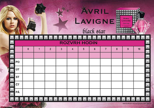 avril black star