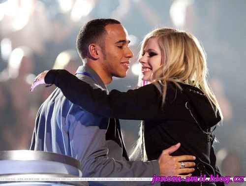 avril a lewis hamilton