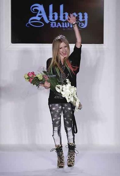 Avril on Fashion Week